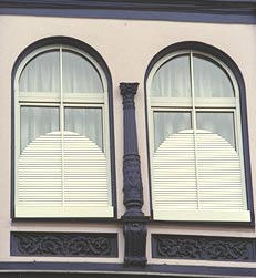 Rolling hurricane shutters, storm shutters