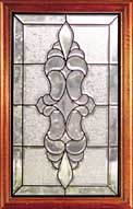 Exterior Leaded Glass Doors - Laredo