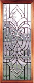 Leaded Glass Inserts - Lincoln