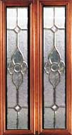 Beveled Glass Inserts - Sumatra