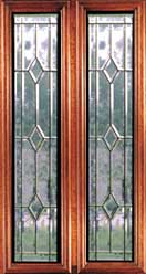Leaded Glass Inserts - Mariana